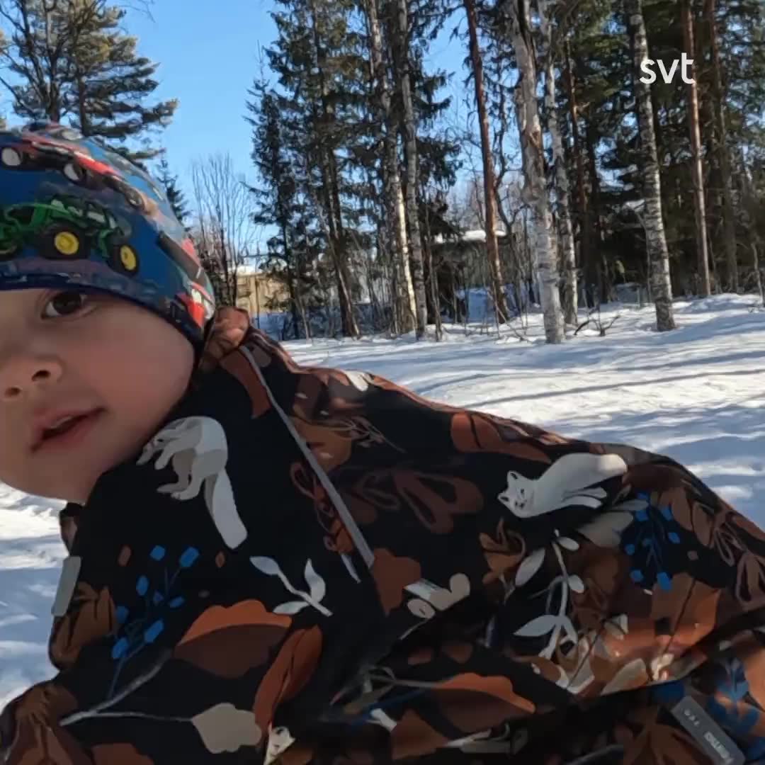 Astrid var ett av endast tio barn som föddes i Sorsele ifjol